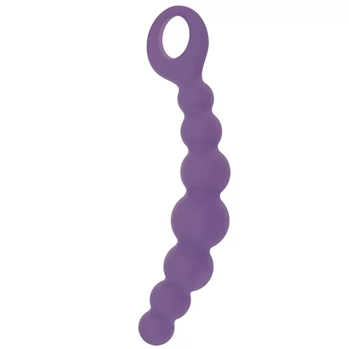 АНАЛЬНЫЕ ШАРИКИ CATERPILL ASS SILICONE PURPLE (ФИОЛЕТОВЫЕ). Вид 1.