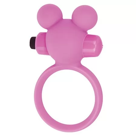 ЭРЕКЦИОННОЕ КОЛЬЦО С ВИБРАЦИЕЙ TEDDY COCKRING SILICONE. Вид 1.