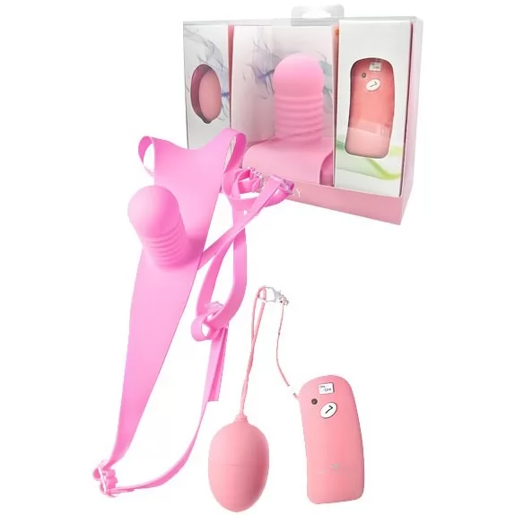 РОЗОВЫЕ ТРУСИКИ С ВИБРАЦИЕЙ VIBE THERAPY INTIMACY. Вид 2.