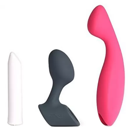 НАБОР С ДВУМЯ НАСАДКАМИ WE-VIBE TANGO PLEASURE MATE COLLECTION. Вид 1.