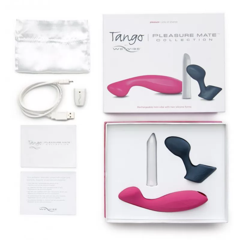НАБОР С ДВУМЯ НАСАДКАМИ WE-VIBE TANGO PLEASURE MATE COLLECTION. Вид 7.