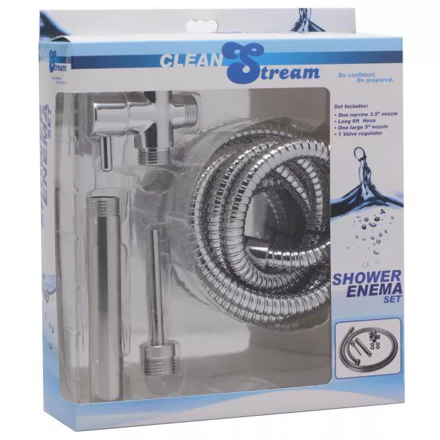 НАБОР ДЛЯ АНАЛЬНОГО ДУША SHOWER ENEMA SYSTEM. Вид 2.