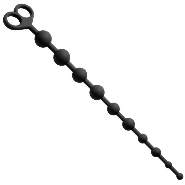 АНАЛЬНАЯ ЦЕПОЧКА CAPTIVATE ME 10 BEAD SILICONE ANAL BEADS. Вид 1.