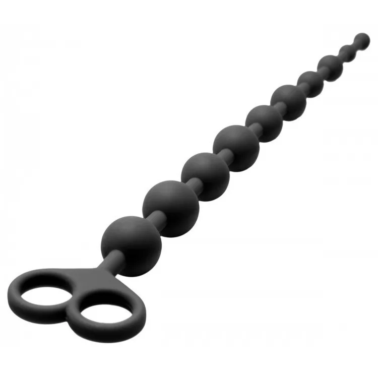 АНАЛЬНАЯ ЦЕПОЧКА CAPTIVATE ME 10 BEAD SILICONE ANAL BEADS. Вид 2.