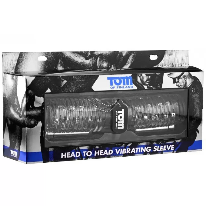 ДВОЙНОЙ МАСТУРБАТОР TOM OF FINLAND HEAD TO HEAD VIBRATING. Вид 2.