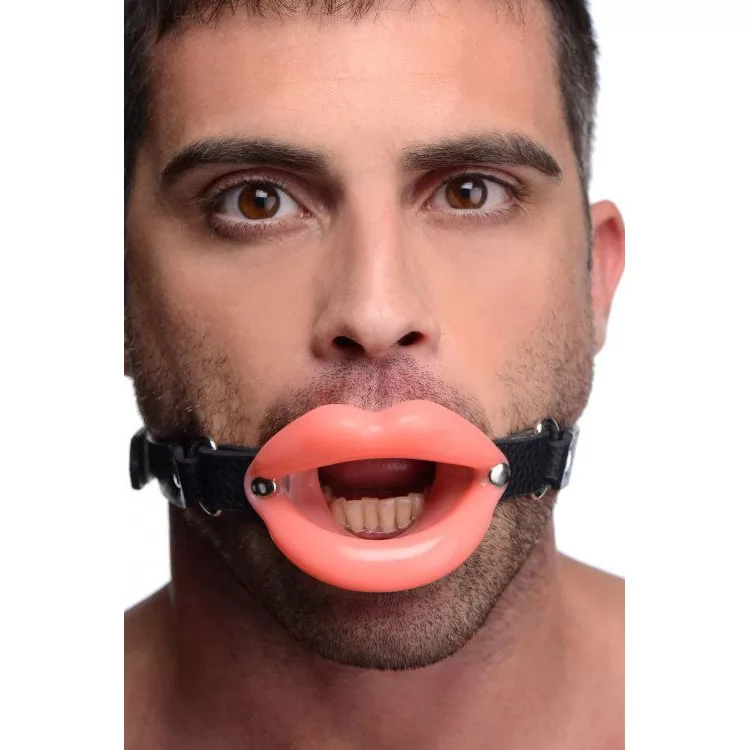 КЛЯП В ФОРМЕ ГУБ SISSY MOUTH GAG. Вид 5.