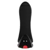 ЧЕРНАЯ НАСАДКА-ЭРЕКТОР С ПУЛЬТОМ ДУ VIBRATING GIRTH ENHANCER. Вид 3.