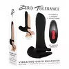 ЧЕРНАЯ НАСАДКА-ЭРЕКТОР С ПУЛЬТОМ ДУ VIBRATING GIRTH ENHANCER. Вид 8.